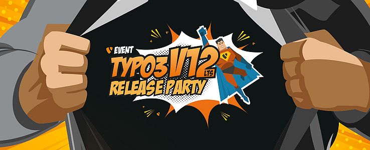 v12 Release Party Title Image